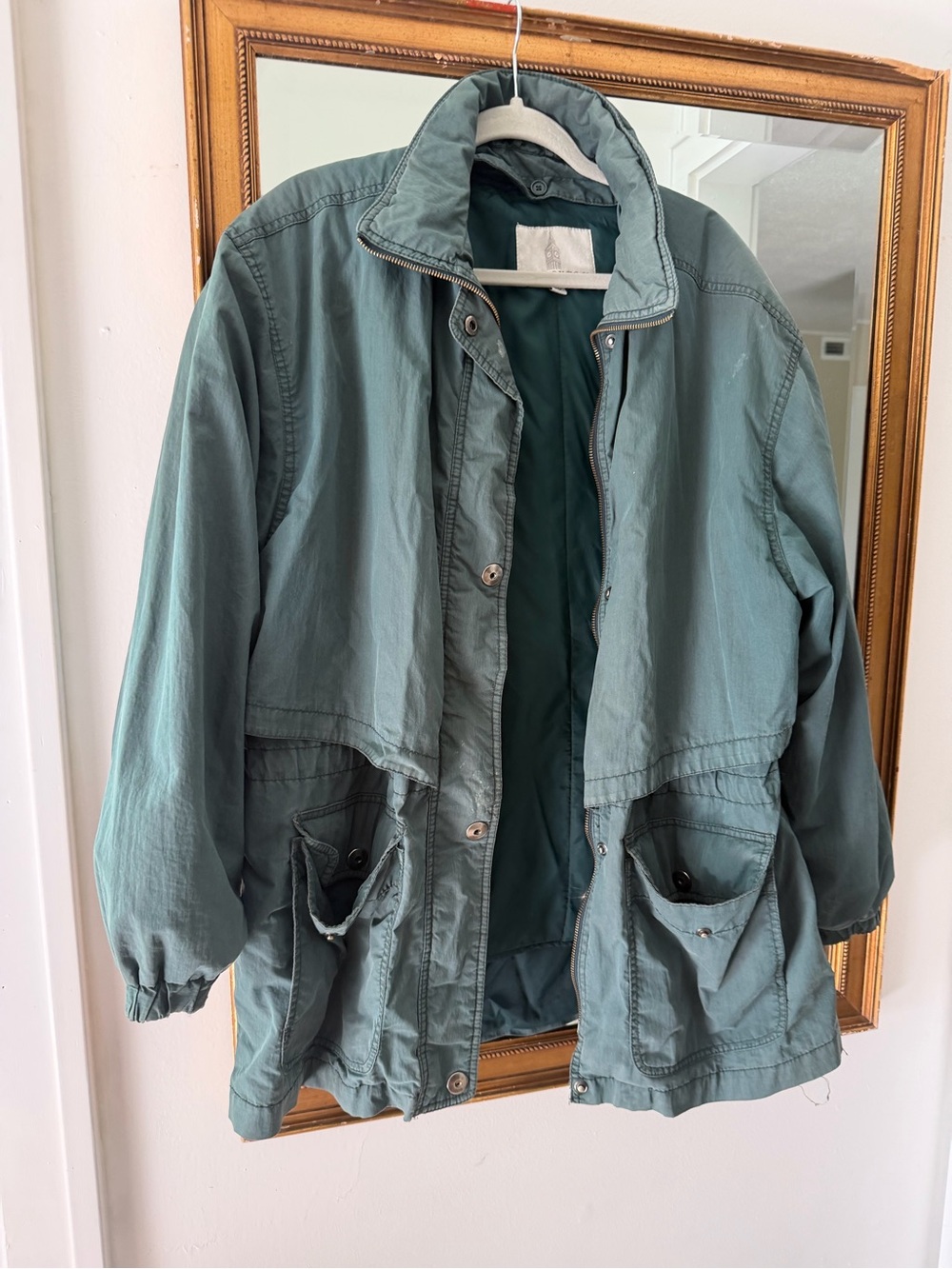 London Fog Teal Utility Jacket - Women's Lightweight Outerwear